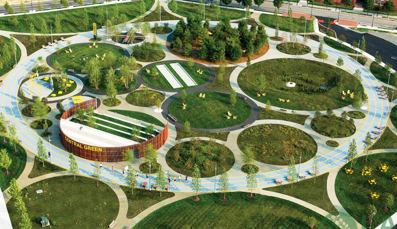 ý tưởng thiết kế công viên