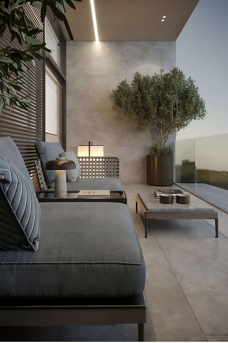 trang trí tiểu cảnh ban công