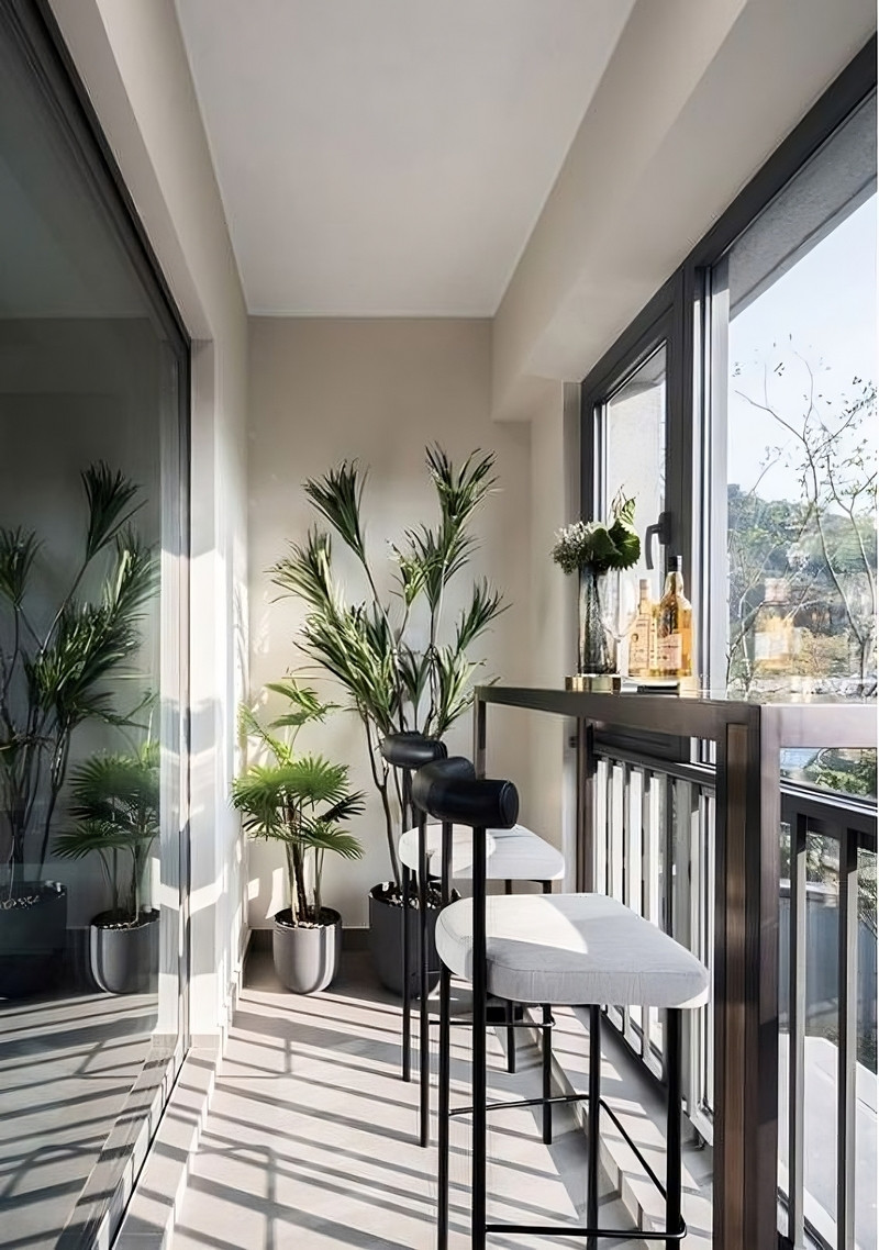 trang trí tiểu cảnh ban công chung cư 