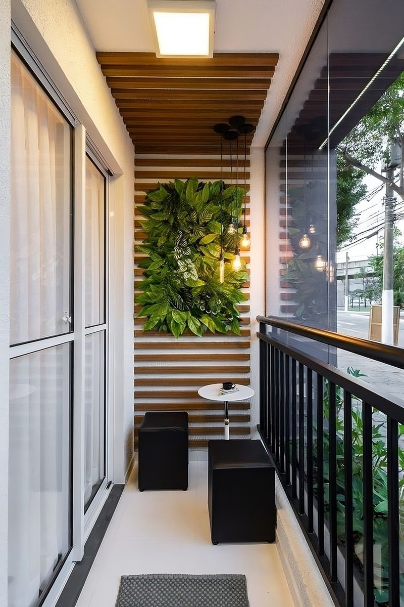 tiểu cảnh ban công chung cư