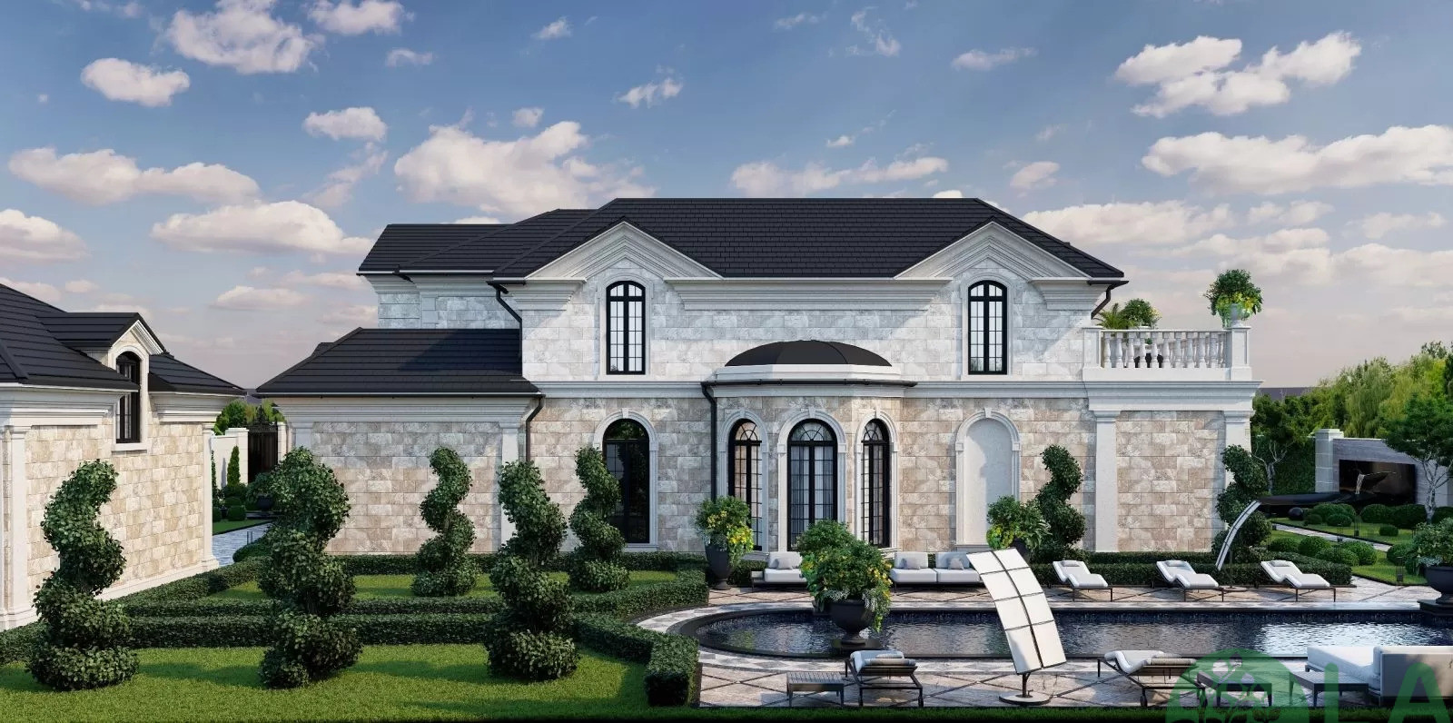 mẫu thiết kế nhà vườn nghỉ dưỡng