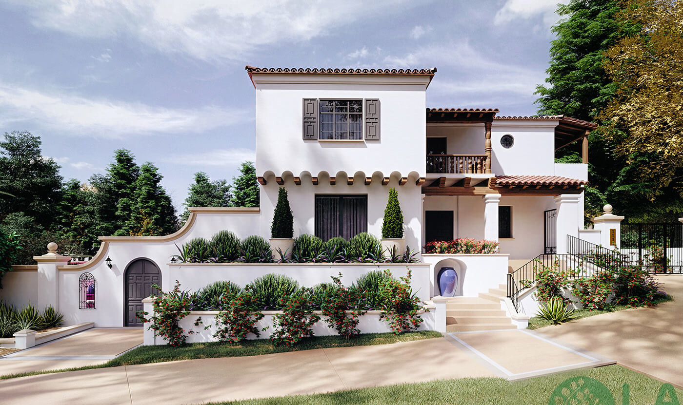 mẫu thiết kế nhà vườn nghỉ dưỡng