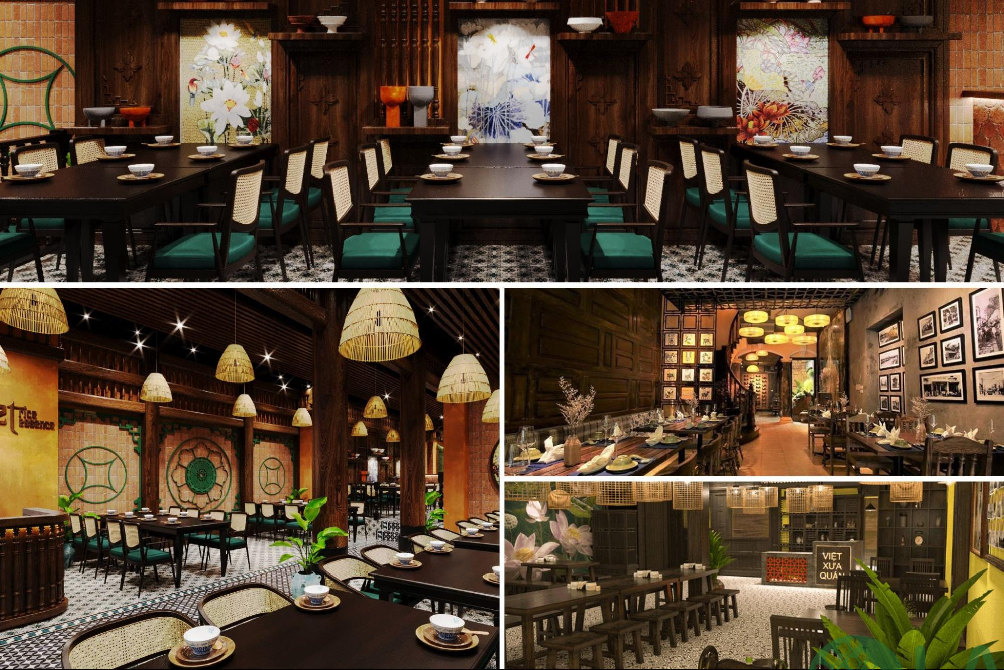 ngoại thất nhà hàng 