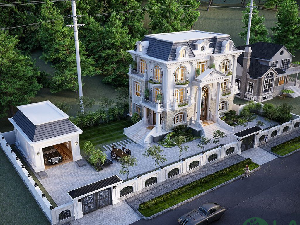 ngoại thất tân cổ điển là gì 