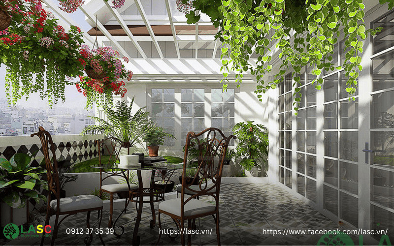 nhà phố có sân vườn đẹp