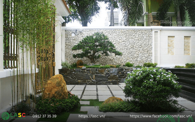 sân vườn nhà phố