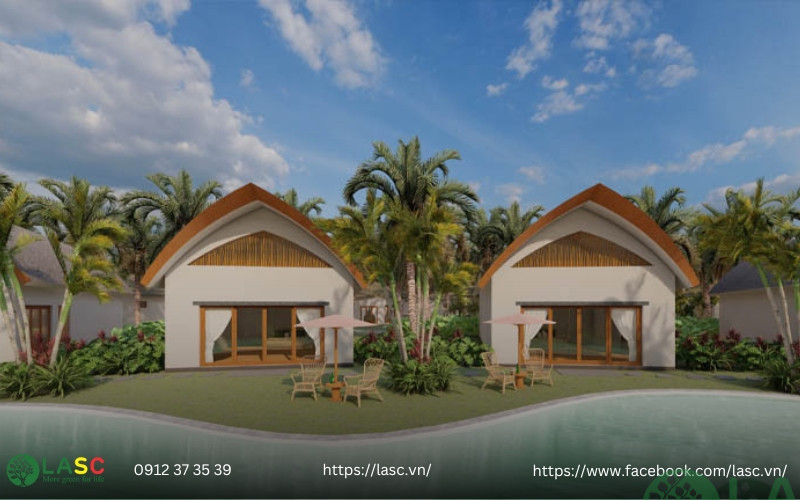 báo giá thiết kế cảnh quan resort