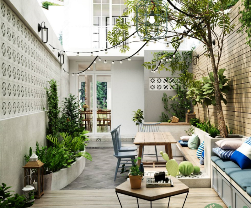 tiểu cảnh quán cà phê tiểu cảnh quán cà phê