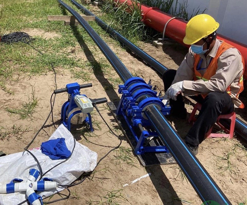 Thi công hệ thống tưới tự động JOTUN GREENFIELD