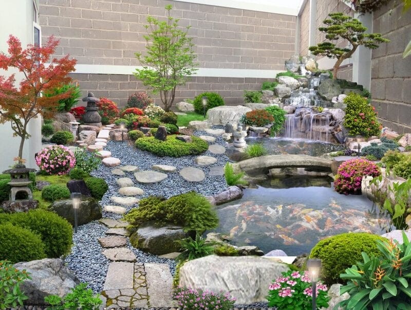 đồi cỏ sân vườn