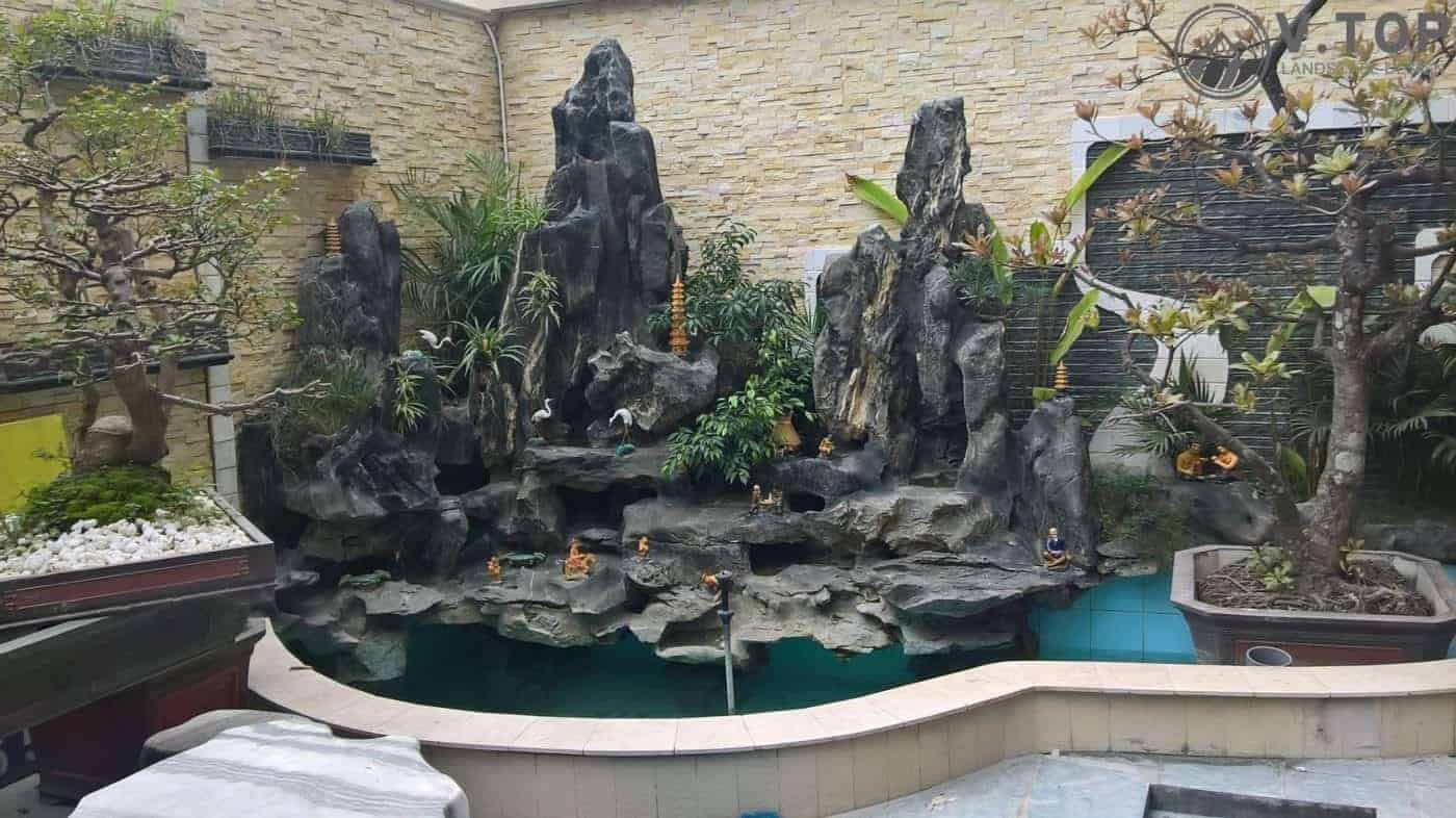 hòn non bộ sân vườn hòn non bộ sân vườn đẹp