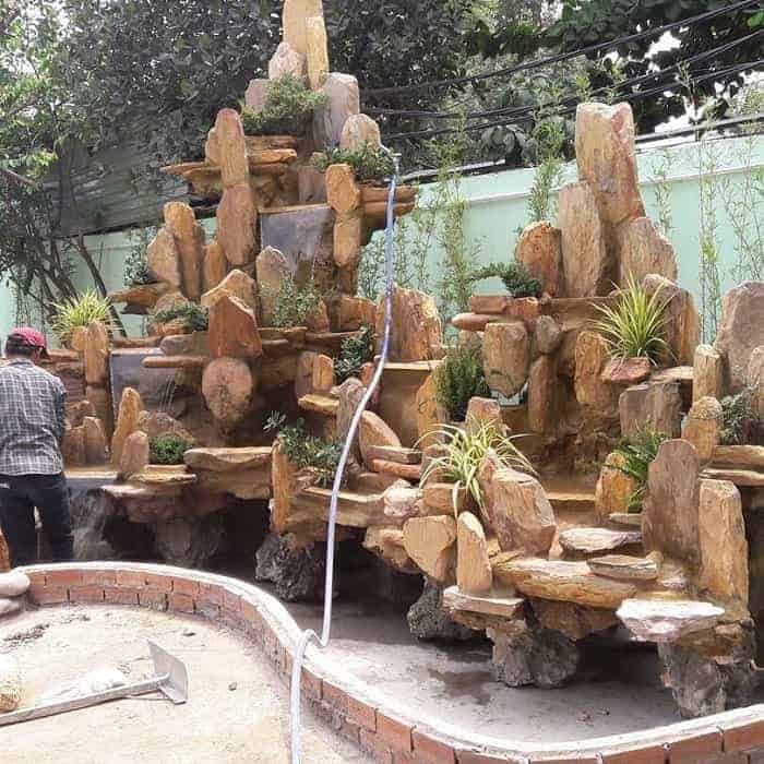 hòn non bộ sân vườn thiết kế hòn non bộ đẹp