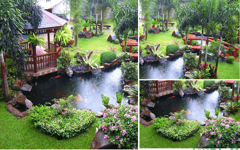 thiết kế cảnh quan sân vườn