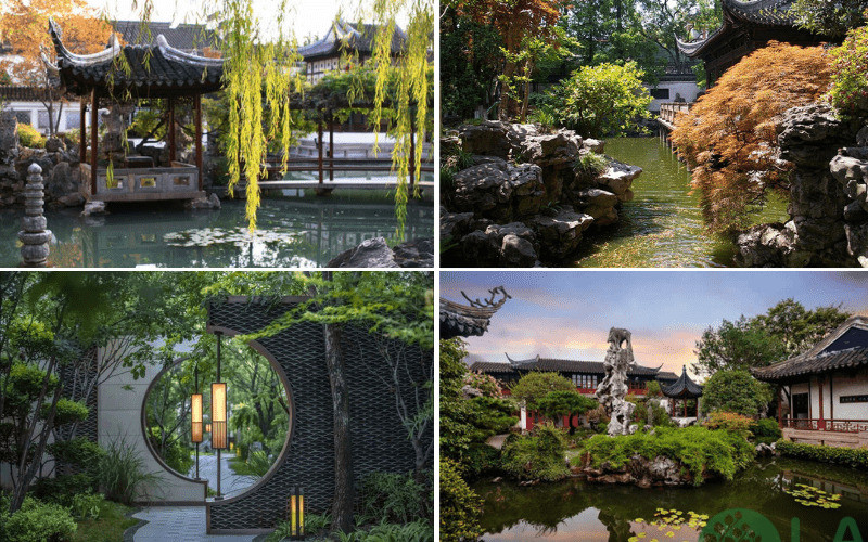 thiết kế cảnh quan sân vườn