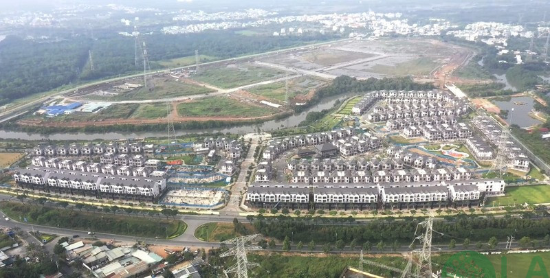 Thi công cảnh quan Khu đô thị Metro City