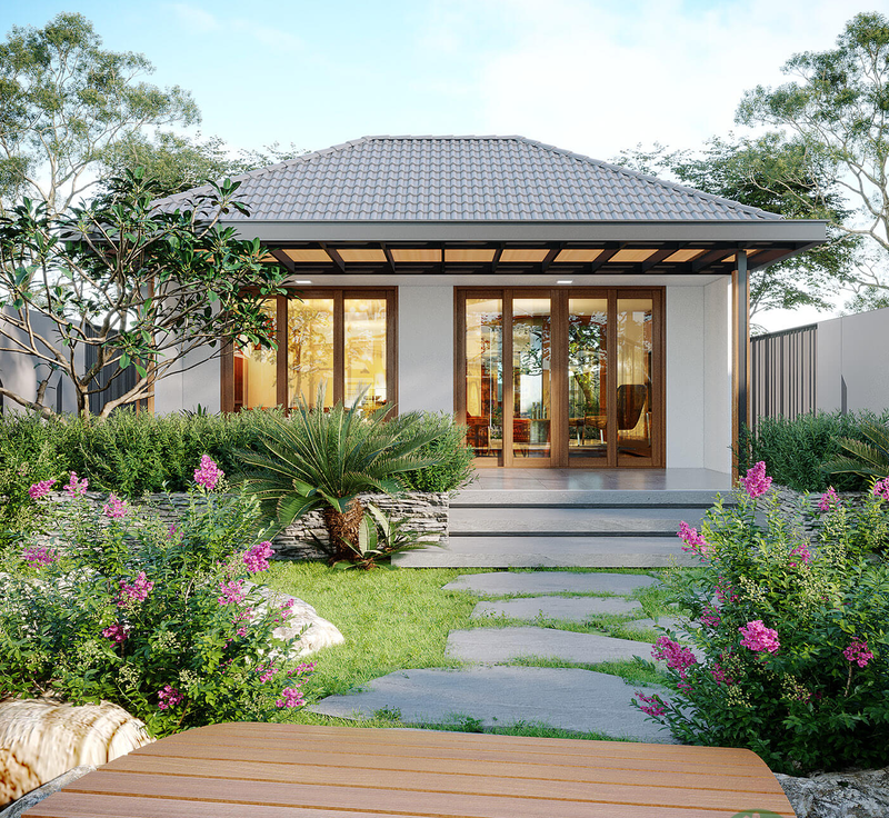 thiết kế sân vườn thiết kế sân vườn