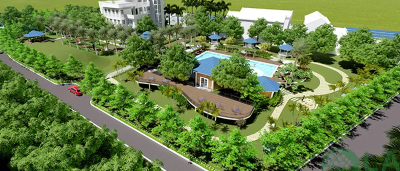 thi công sân vườn 2000m2 thi công sân vườn 2000m2