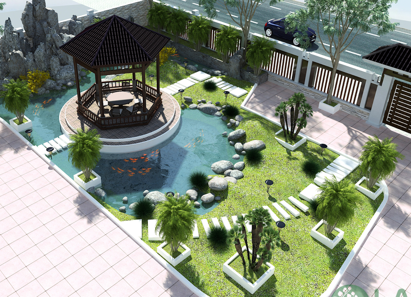 thiết kế sân vườn 2000m2 thiết kế sân vườn 2000m2