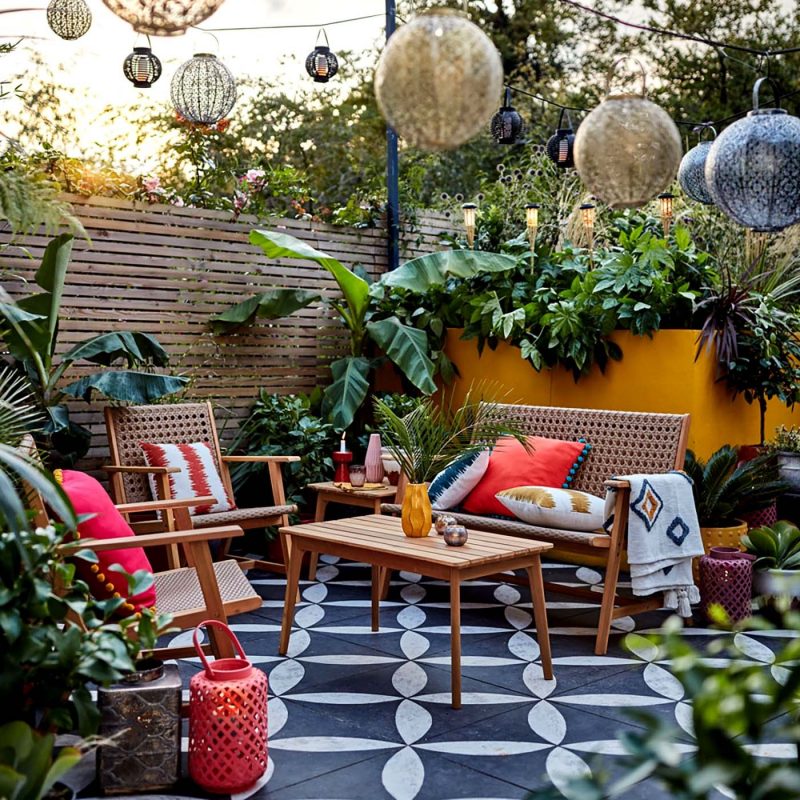 vườn hoa sân thượng đẹp