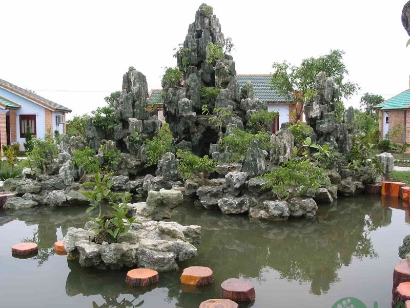 thiết kế sân vườn 30m2 