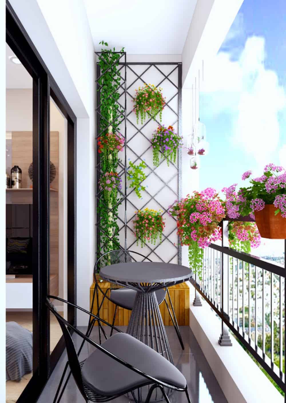 cách trồng cây xanh trên tường