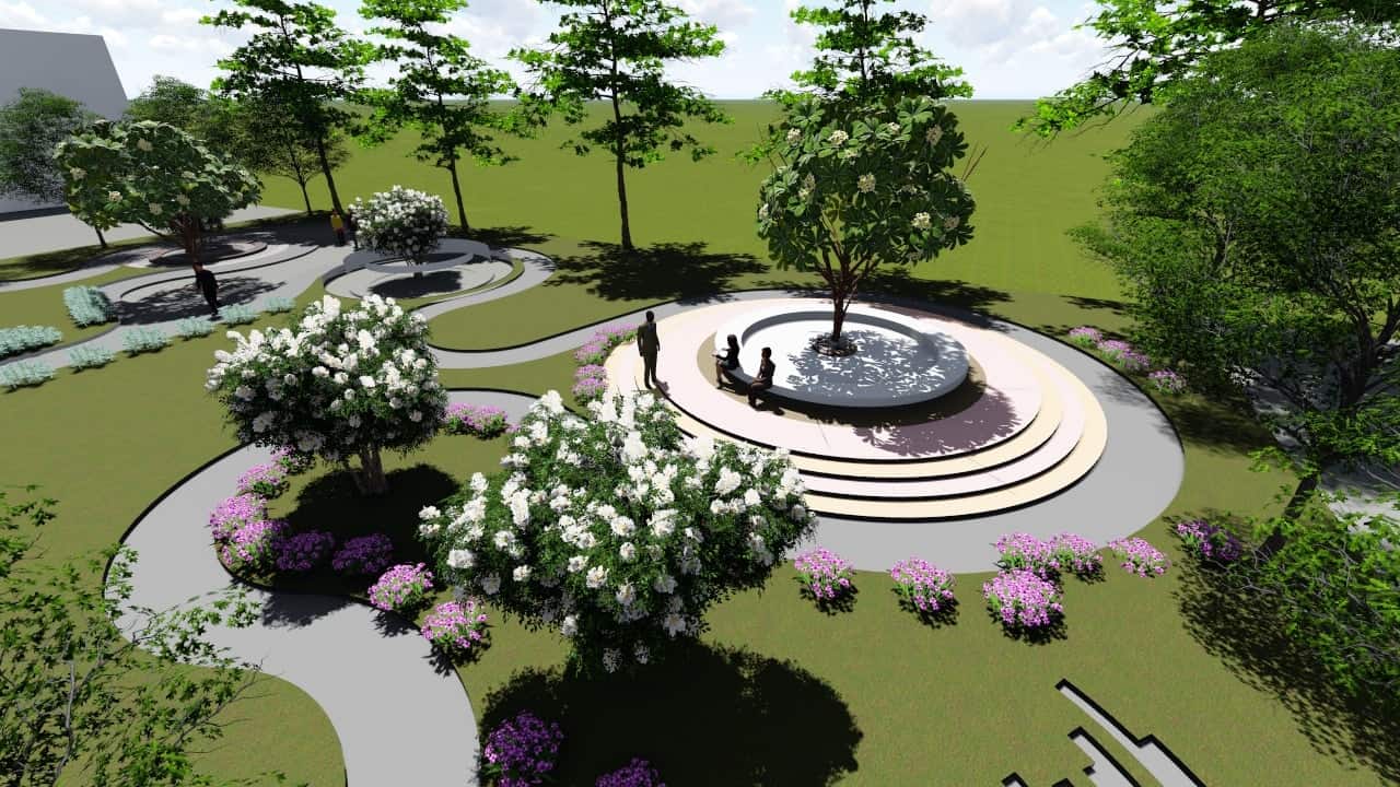 cảnh quan tại chung cư