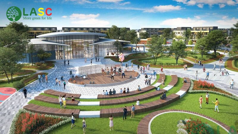 thiết kế cảnh quan khu đô thị