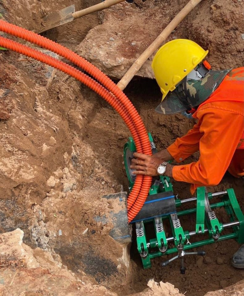 Thi công hệ thống tưới tự động JOTUN GREENFIELD