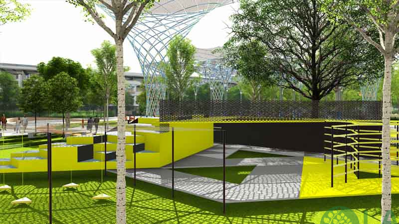 công viên biệt thự liền kề