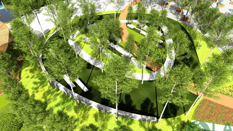 công viên biệt thự liền kề