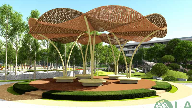 công viên biệt thự liền kề