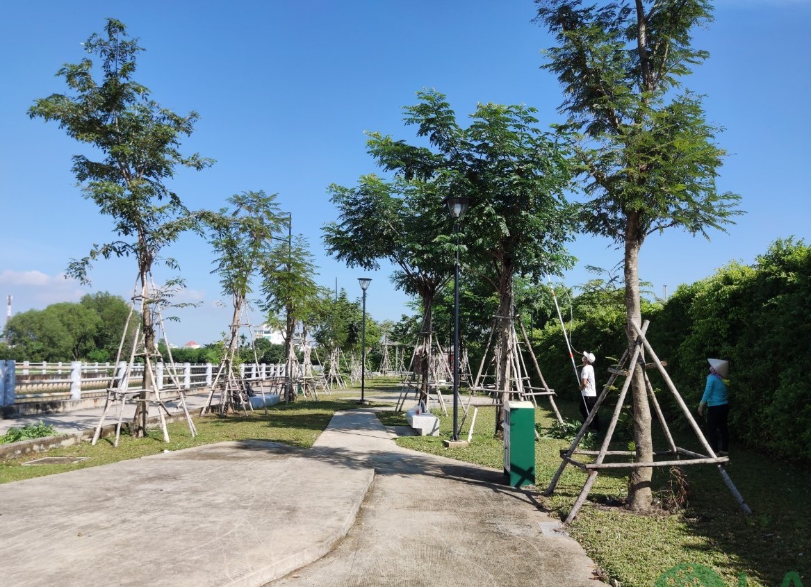 quy trình bảo dưỡng Cảnh quan công viên Đồng Tràm và Đồng Tràm A