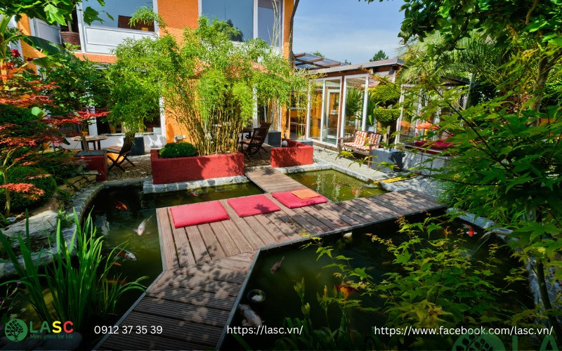 thi công cảnh quan sân vườn