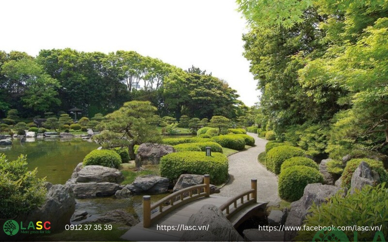 thiết kế thi công cảnh quan sân vườn