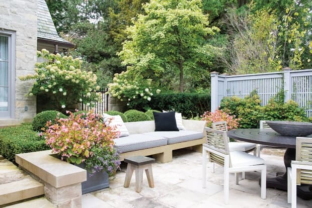 Ngoại cảnh dành cho nhà mặt phố