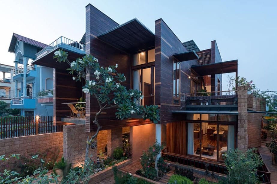 Mẫu ngoại thất nhà phố đẹp