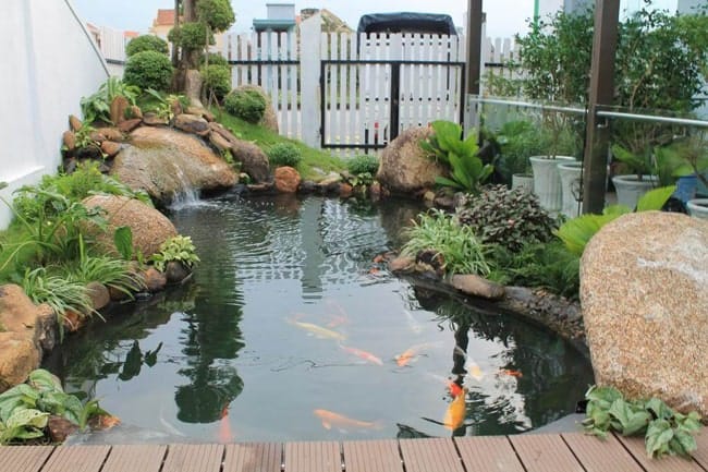 mẫu suối nhân tạo đẹp