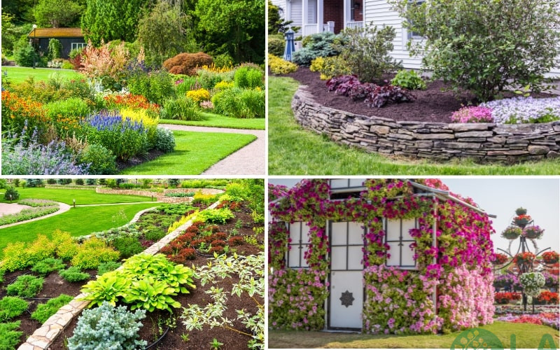 các phong cách thiết kế sân vườn