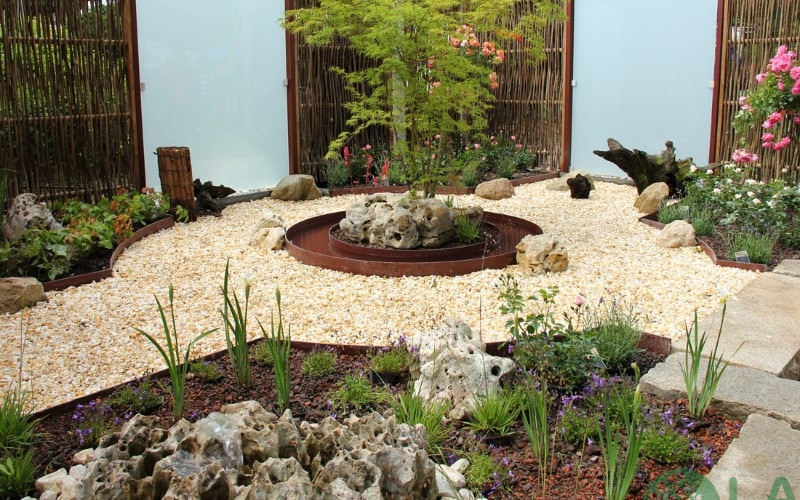 các phong cách thiết kế sân vườn