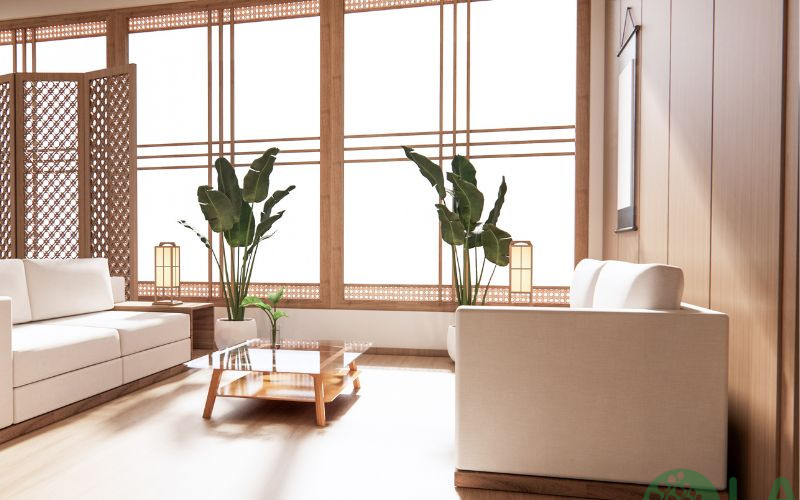 thiết kế cây xanh trong nhà