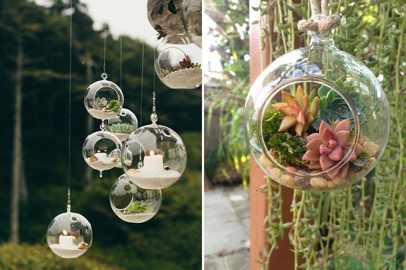 Trang trí góc sân vườn đẹp