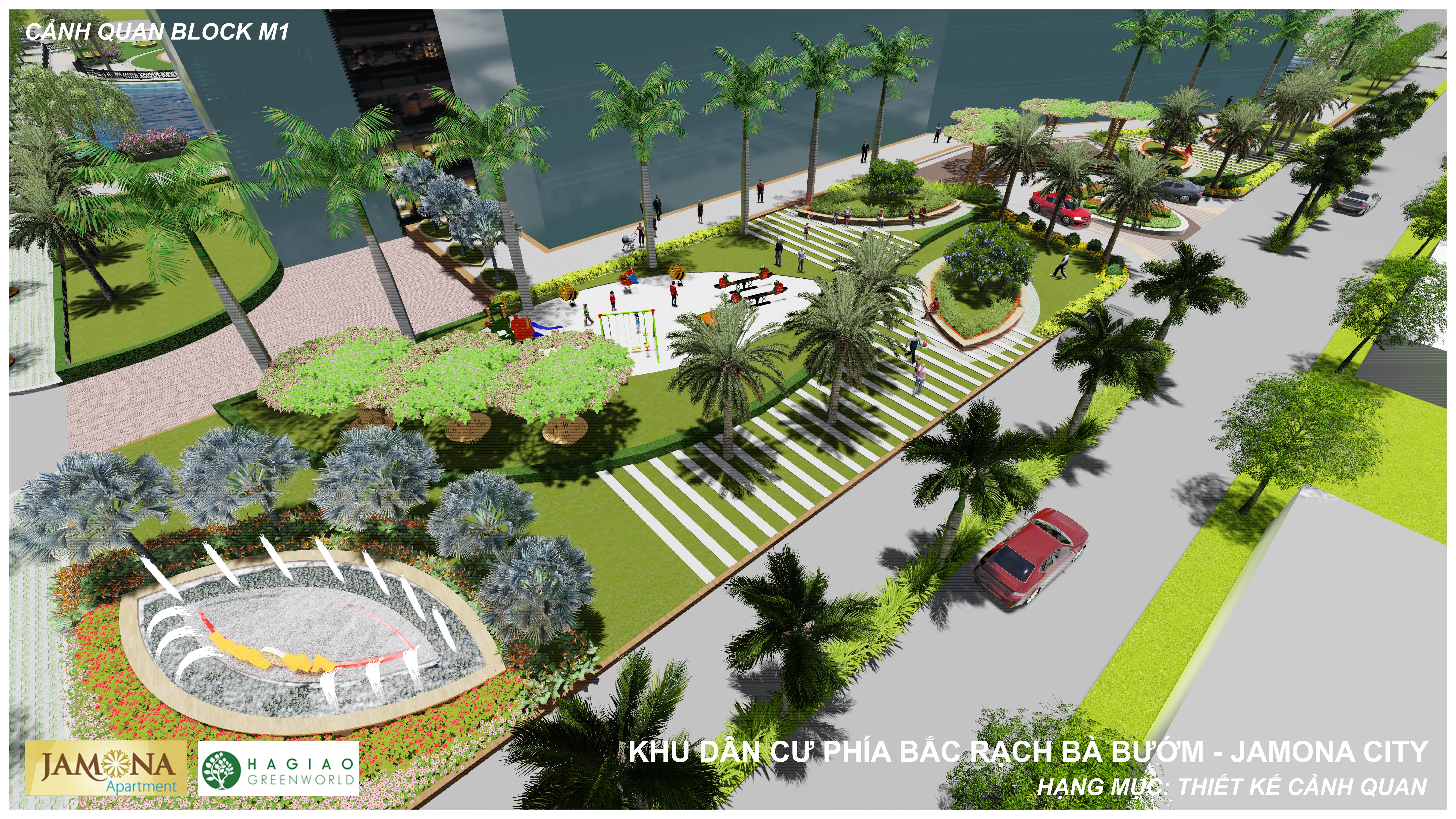 thiết kế cảnh quan chung cư