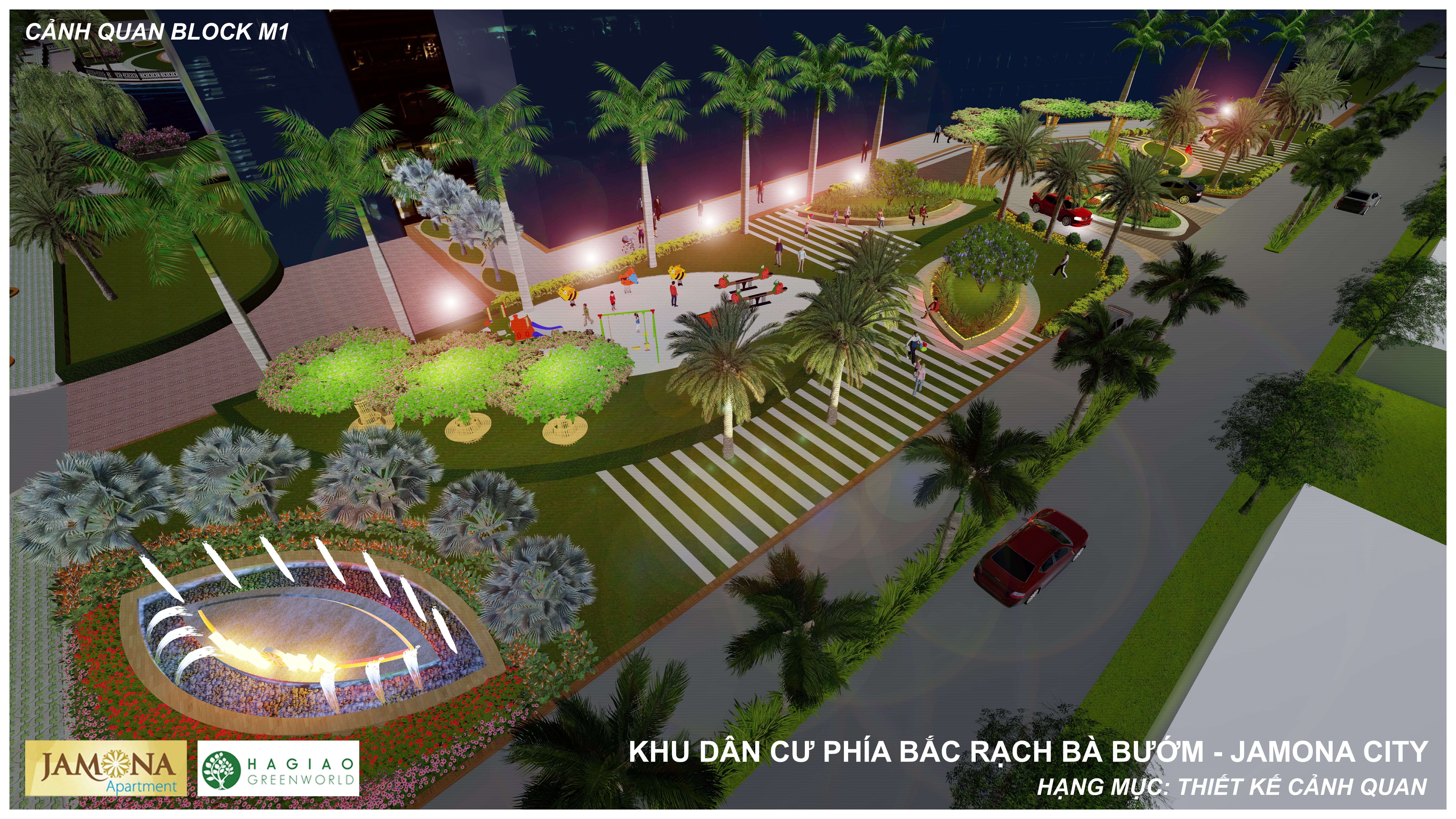 thiết kế cảnh quan chung cư