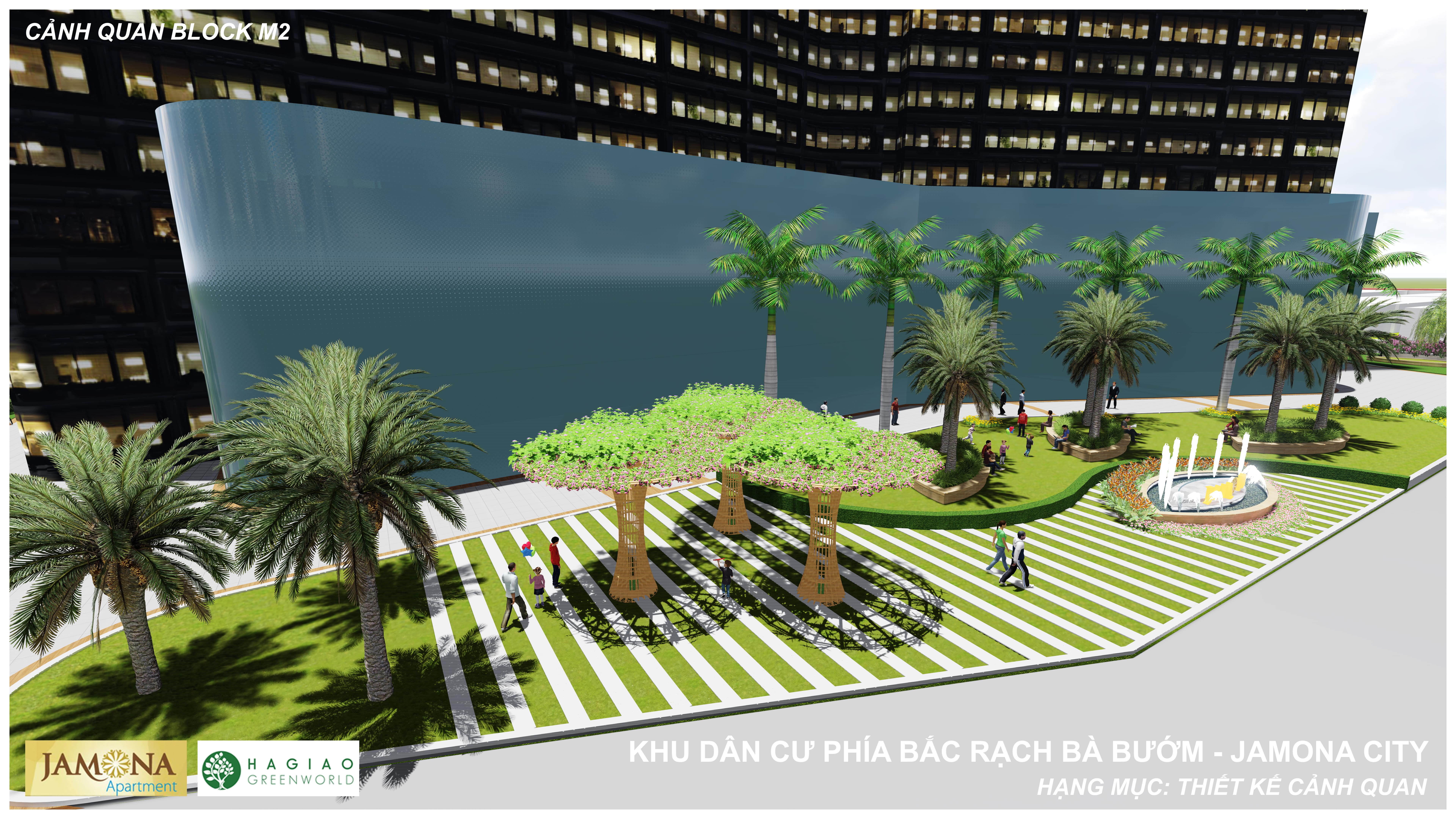 thiết kế cảnh quan chung cư