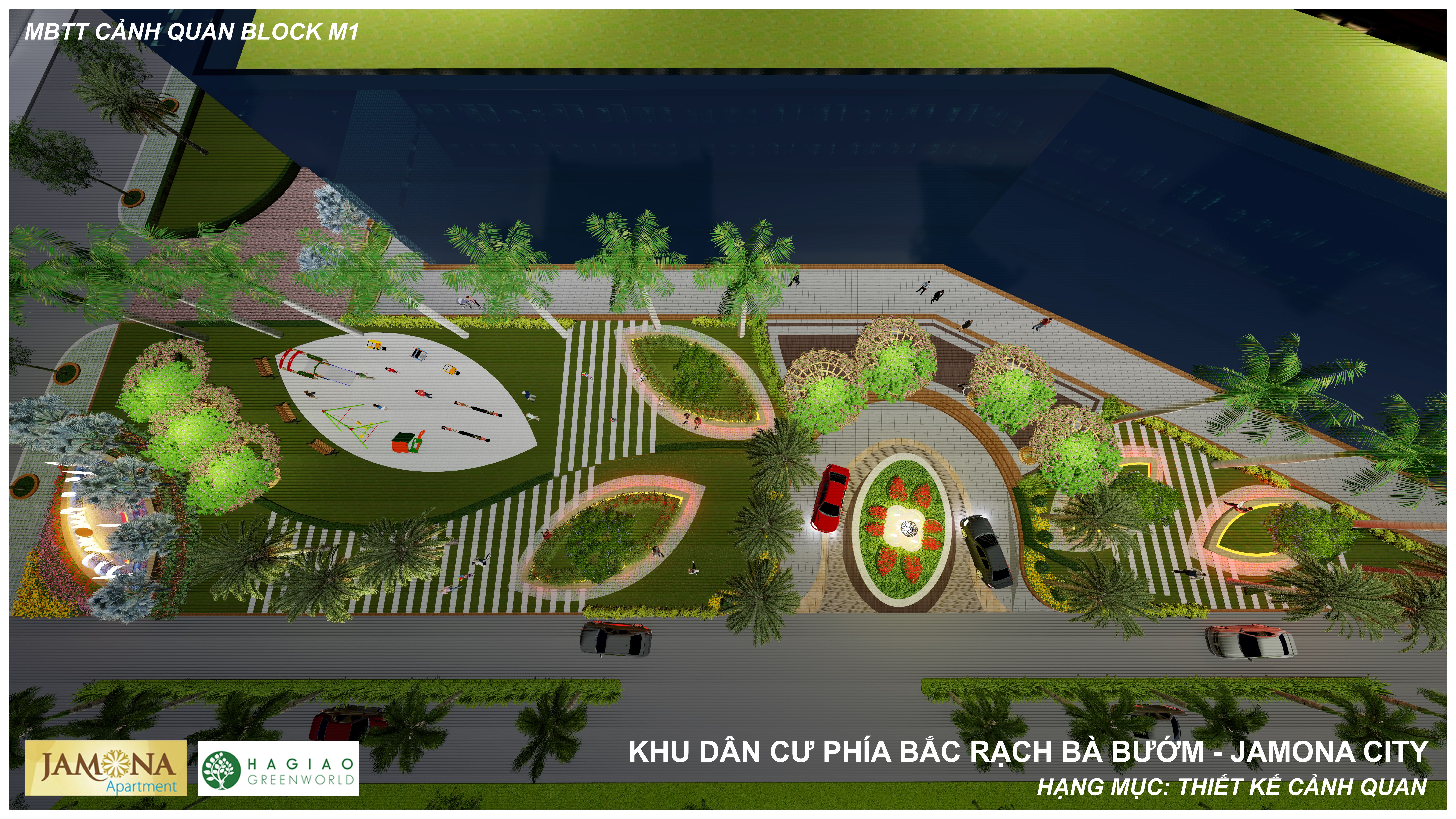 thiết kế cảnh quan chung cư