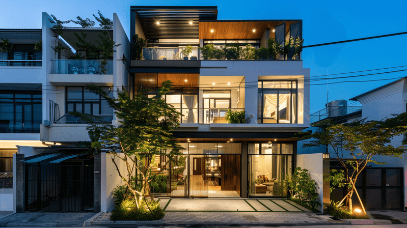 xây dựng nhà phố