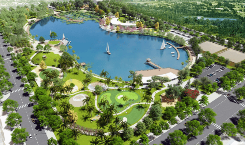 cảnh quan công viên